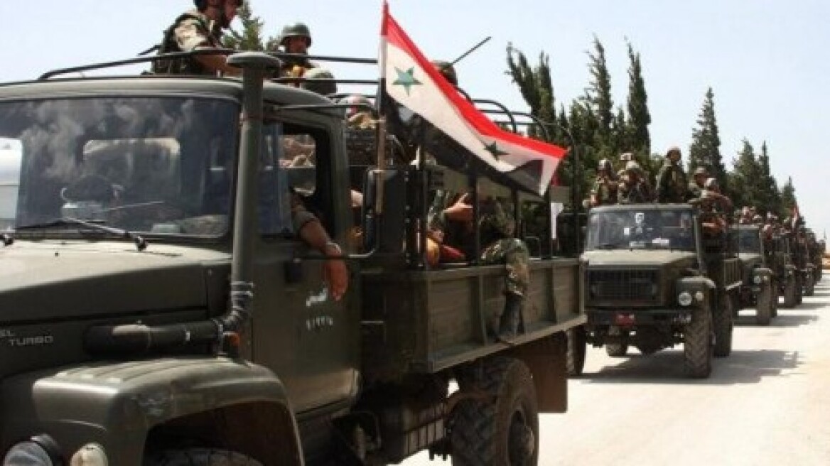 O συριακός στρατός προελαύνει στην Παλμύρα και εκτοπίζει τους μαχητές του «Ισλαμικού Κράτους»